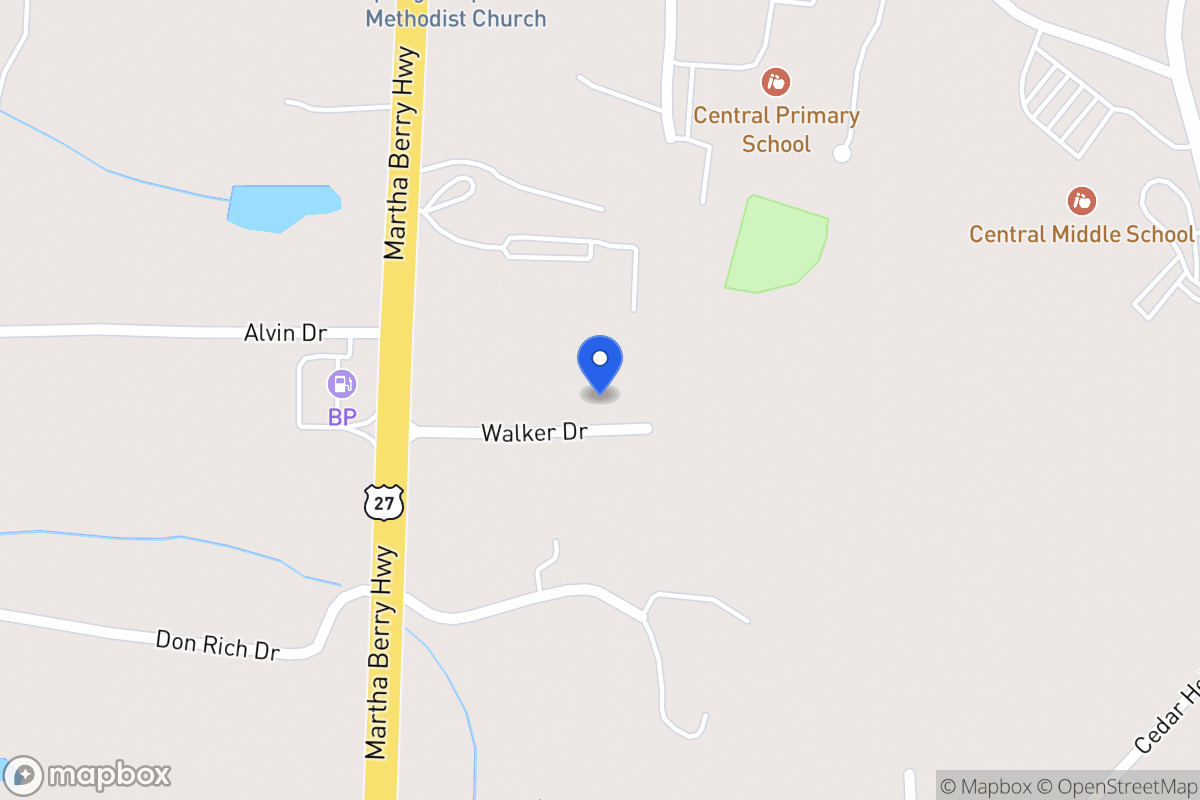 Map of 70 Walker Dr