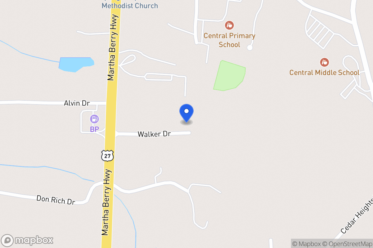 Map of 80 Walker Dr