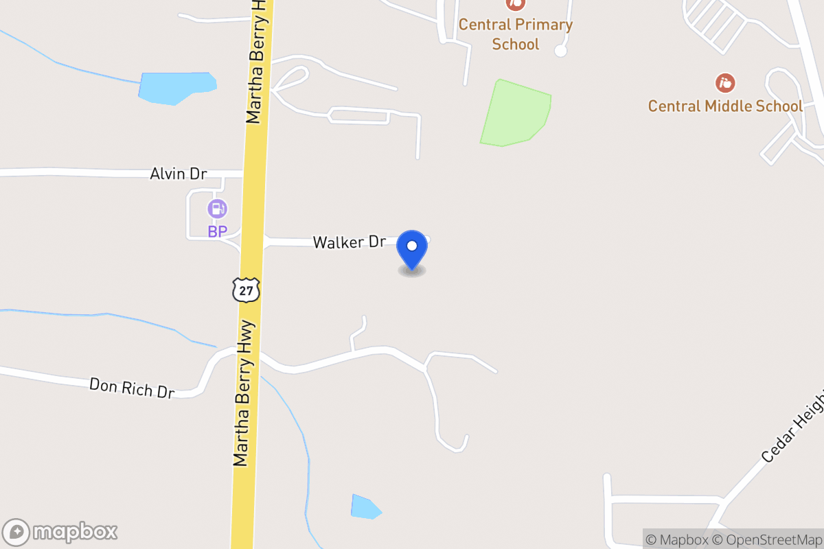 Map of 75 Walker Dr