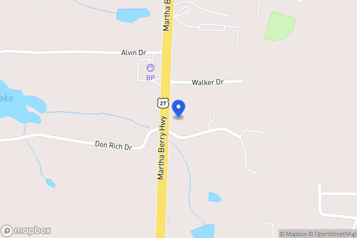 Map of 2030 S 27 Hwy