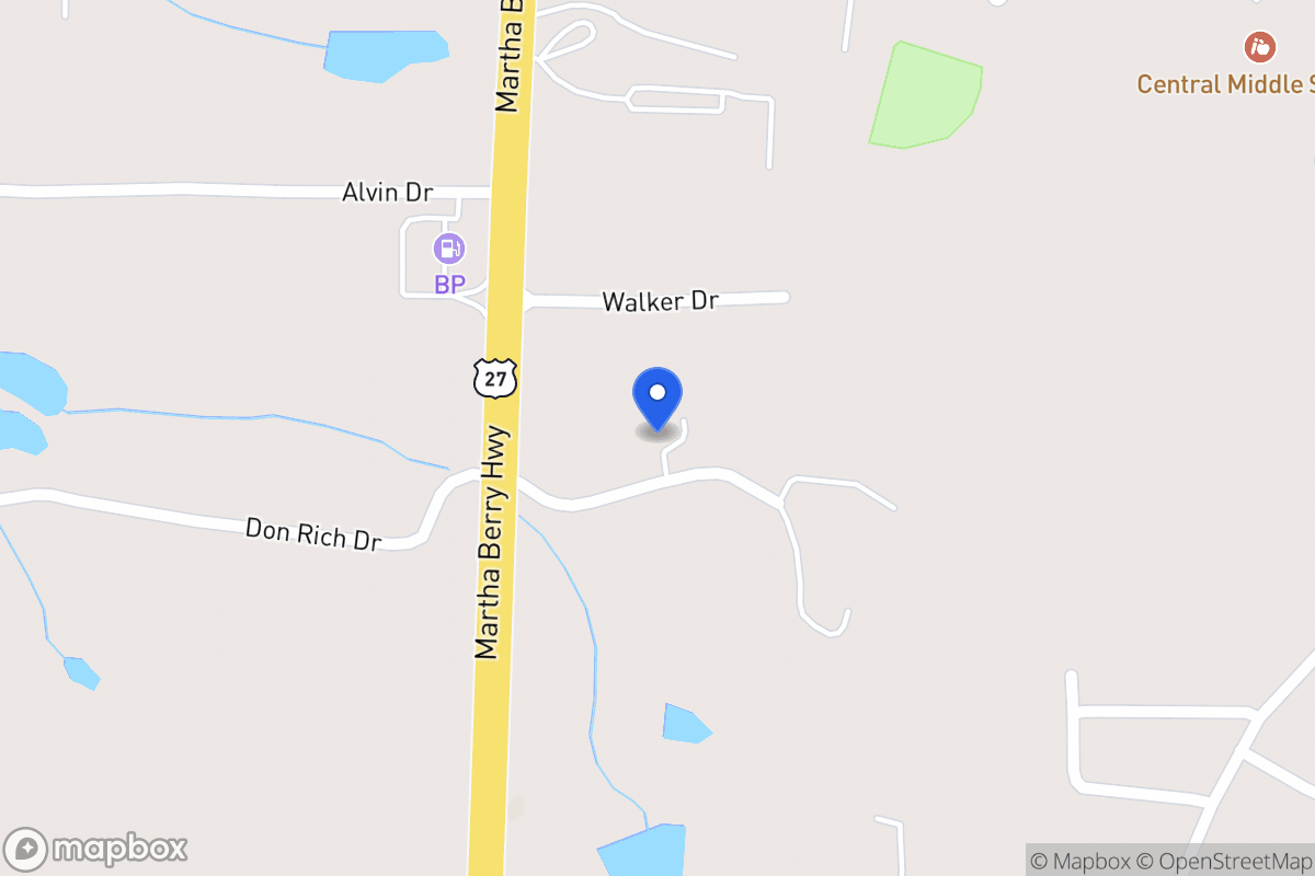 Map of 50 Happy Hollow Ln