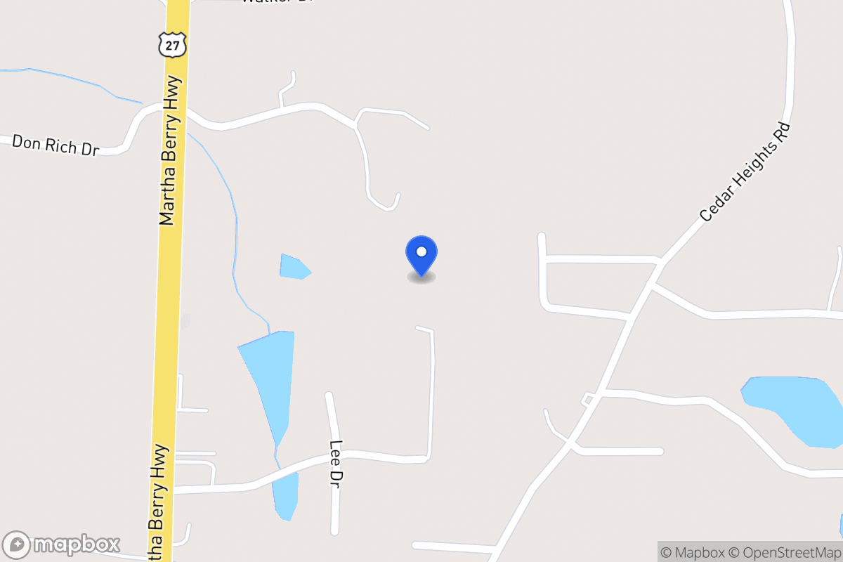 Map of 126 Happy Hollow Ln