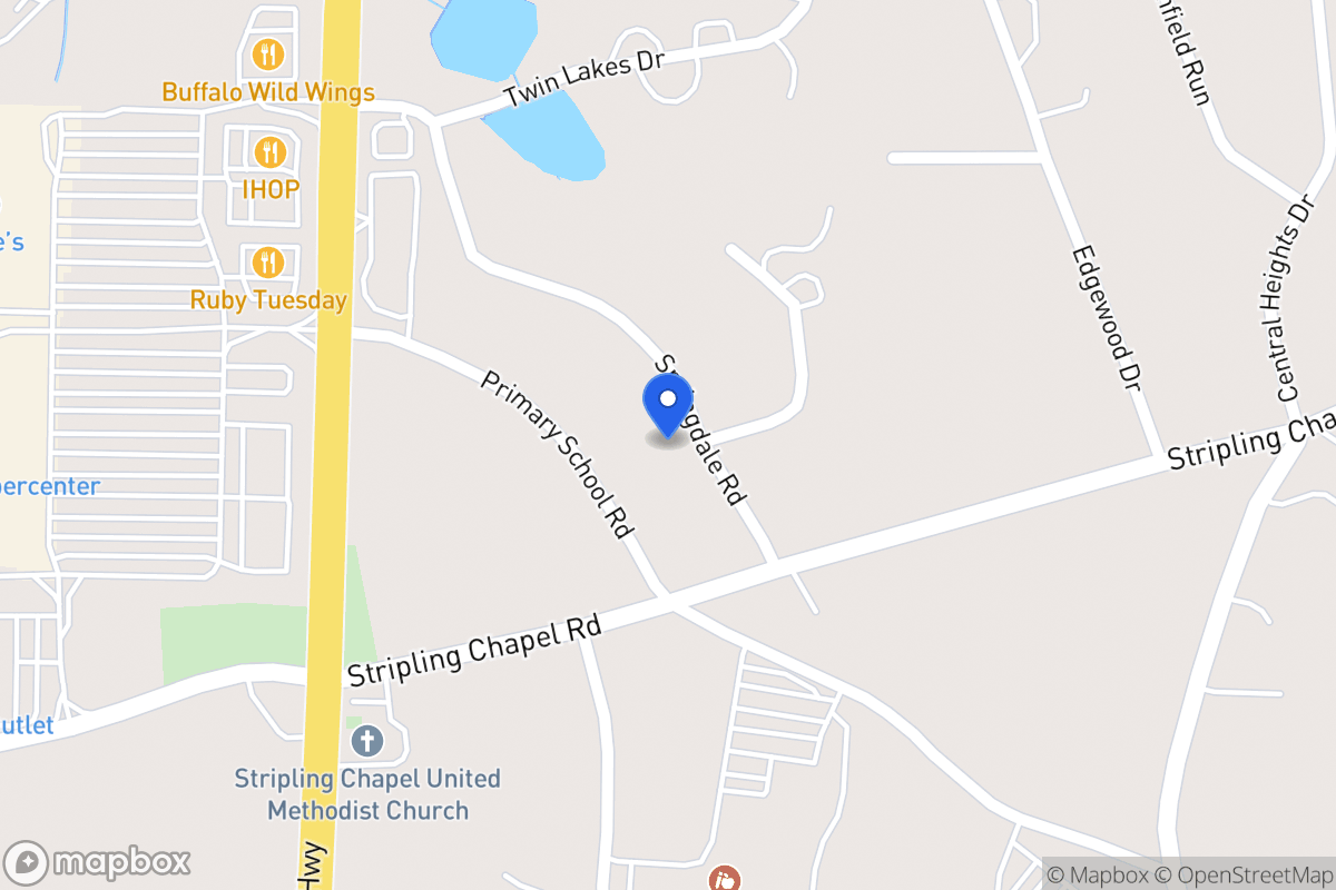 Map of Springdale Rd