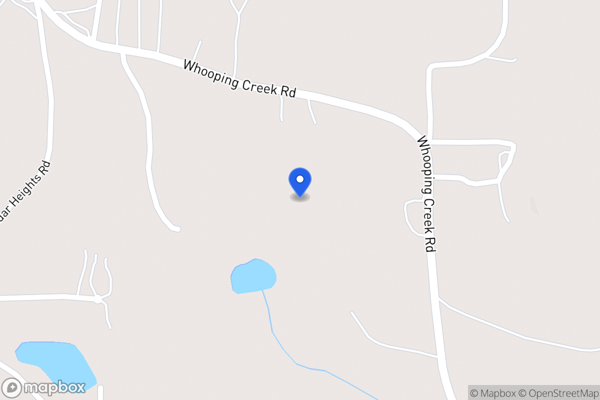 Map of 377 Whooping Creek Rd