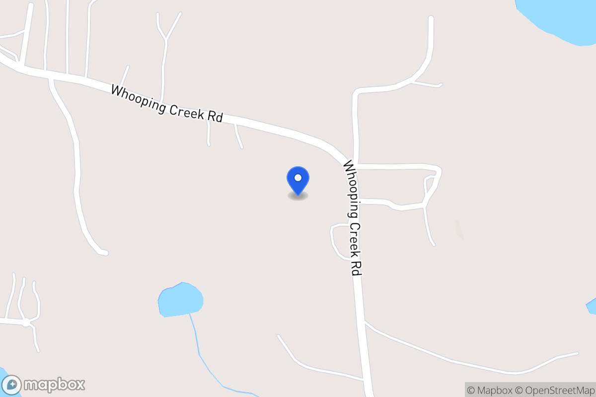 Map of 443 Whooping Creek Rd