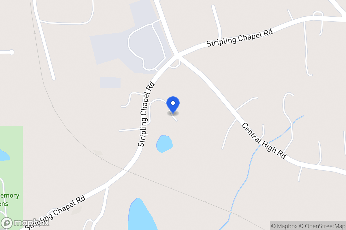 Map of 1155 Stripling Chapel Rd