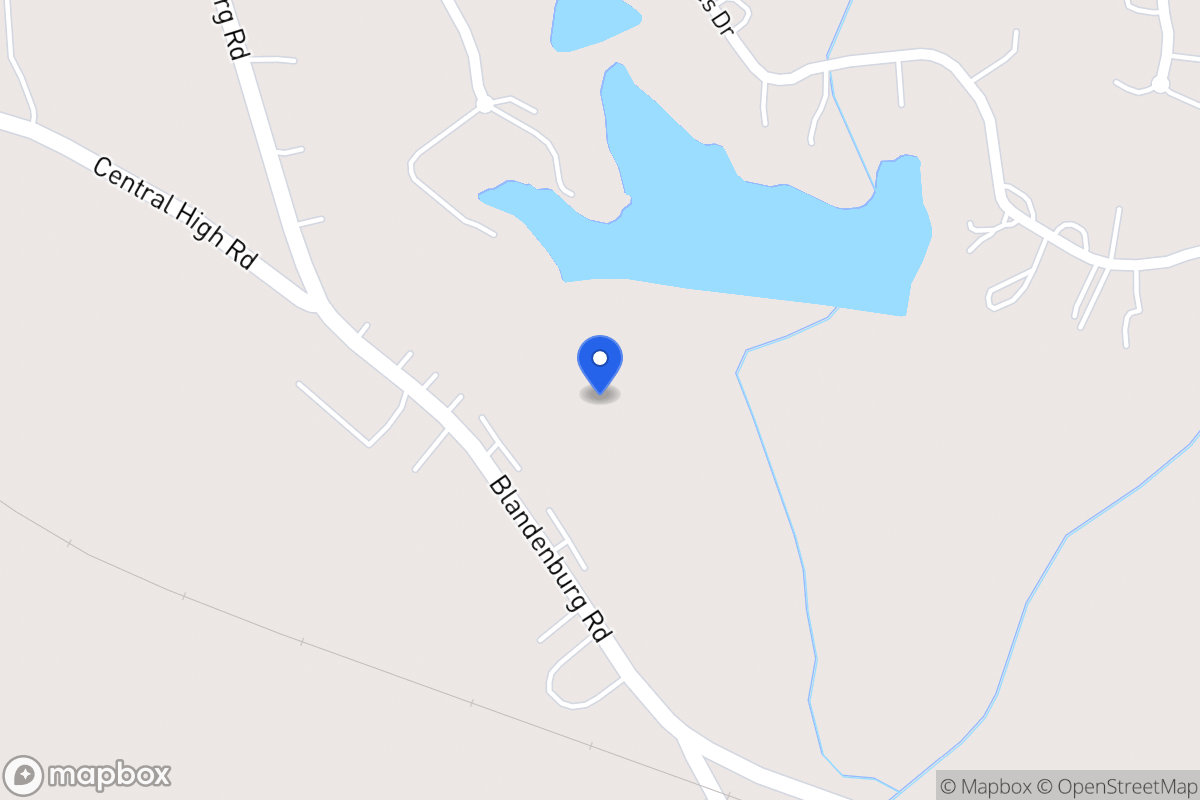 Map of 910 Blandenburg Rd