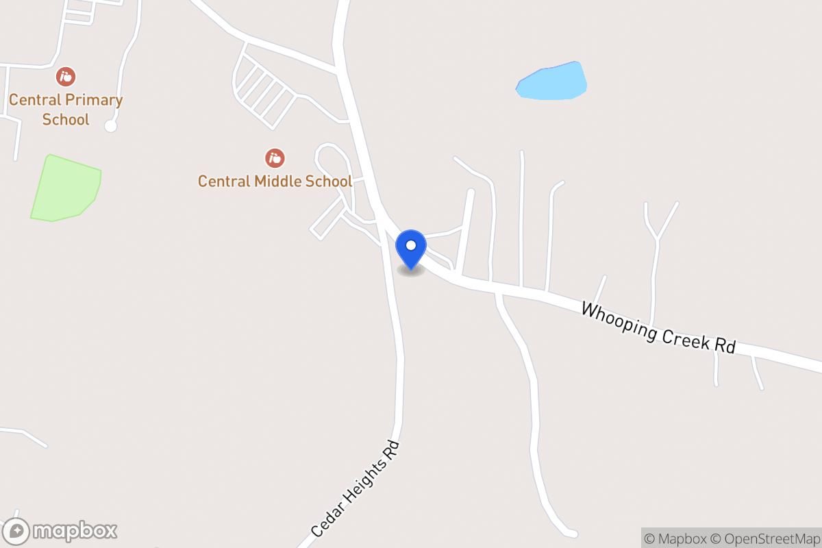 Map of 227 Whooping Creek Rd