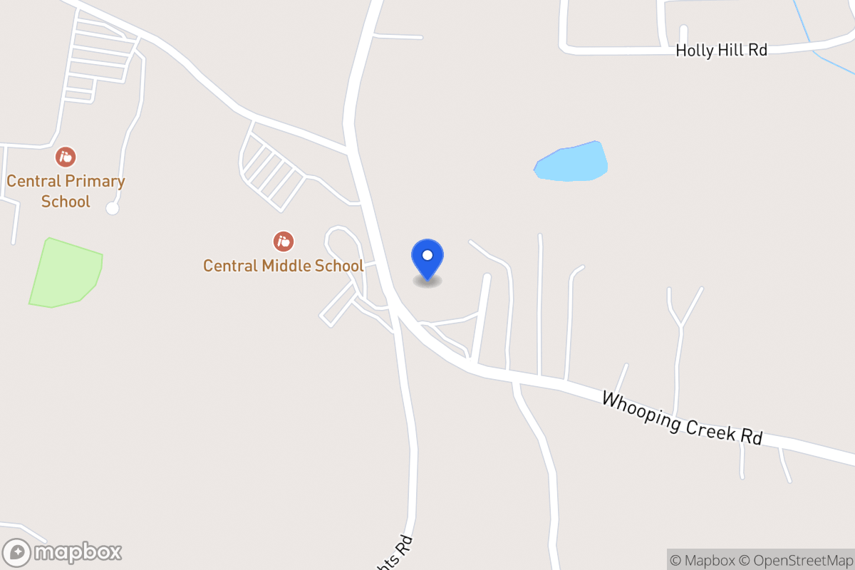 Map of 190 Whooping Creek Rd