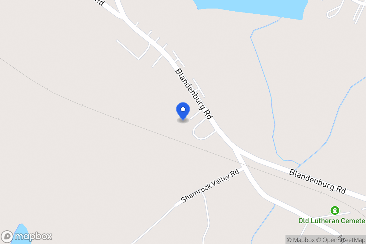 Map of 995 Blandenburg Rd