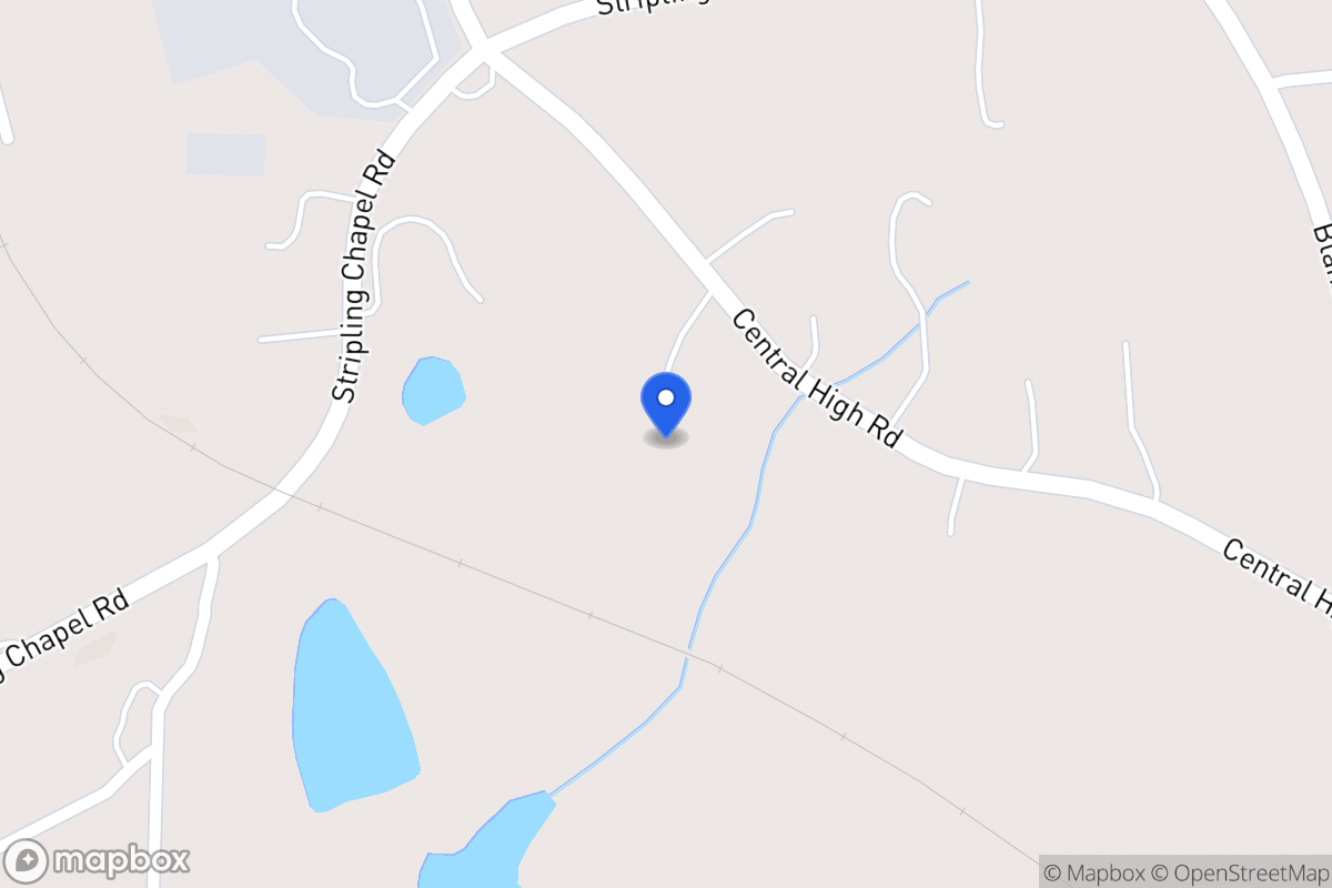 Map of 703 Central High Rd