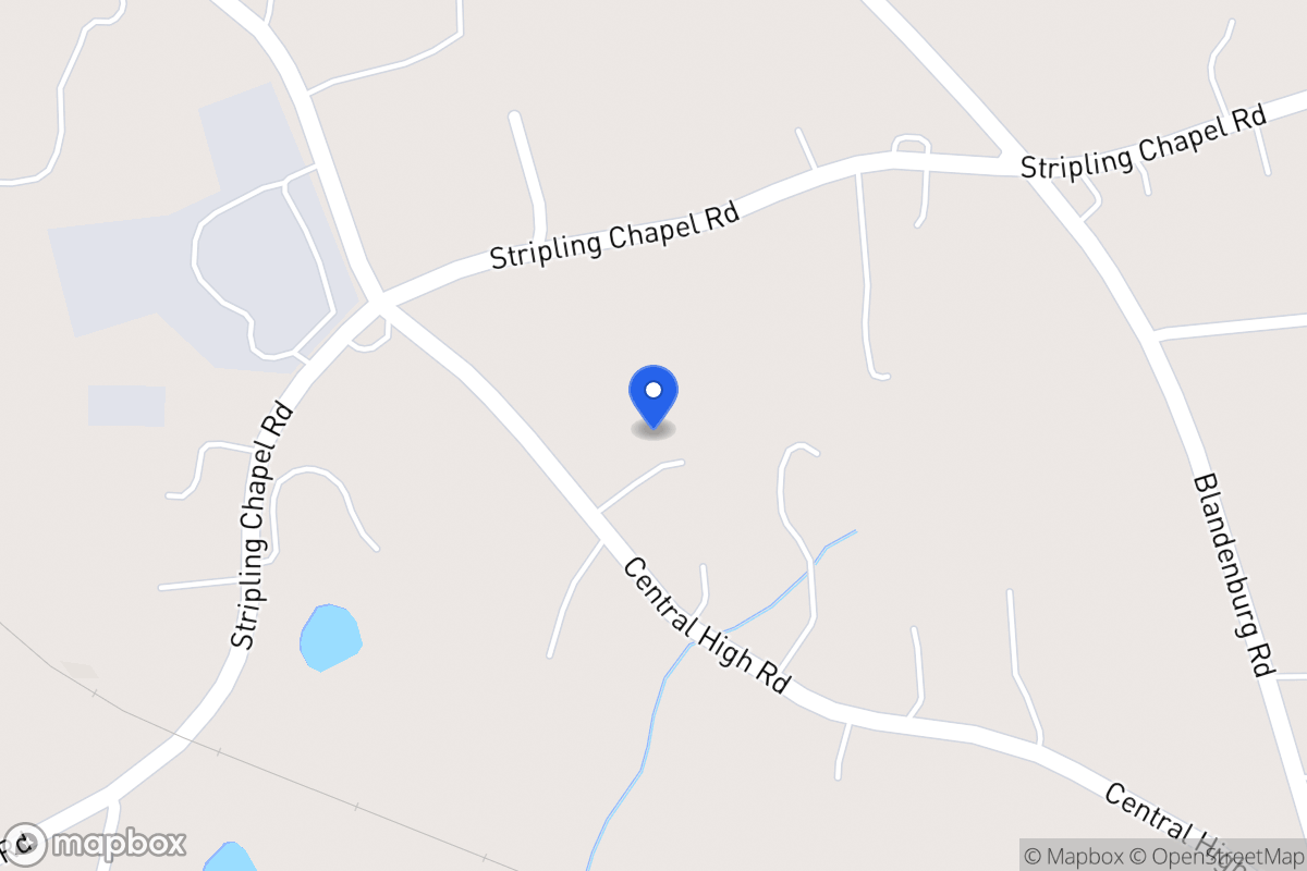 Map of 688 Central High Rd