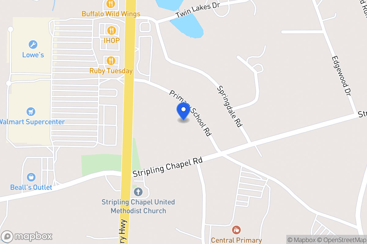 Map of Primary School Rd