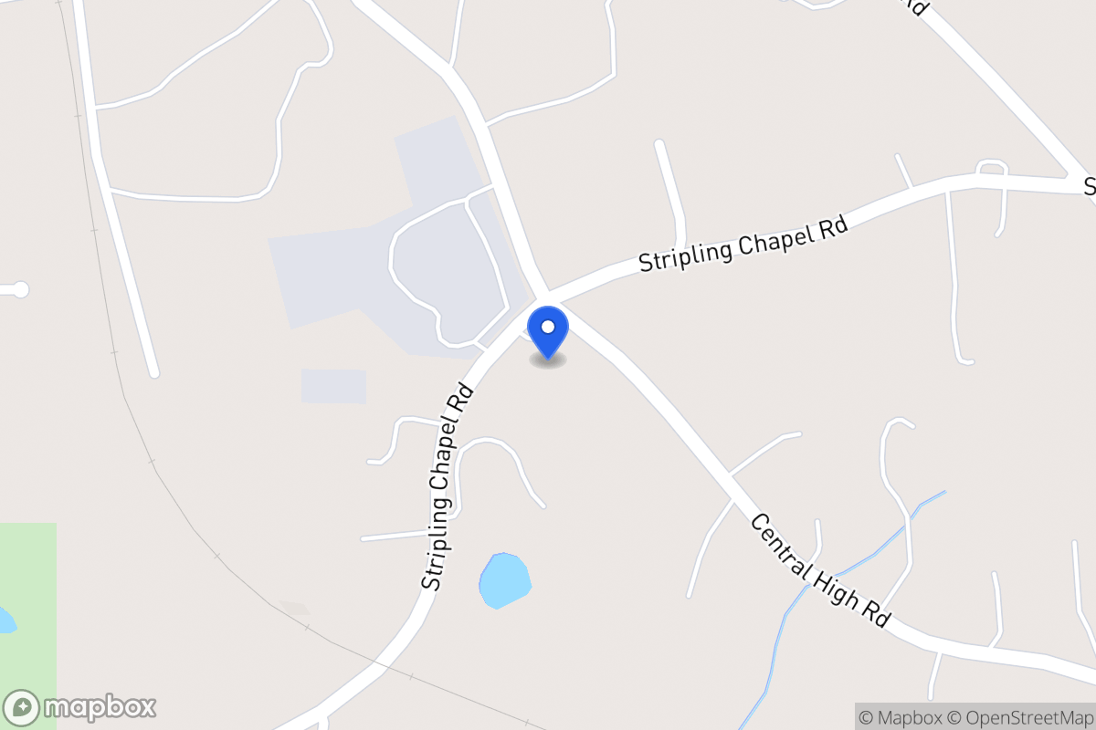 Map of 1245 Stripling Chapel Rd
