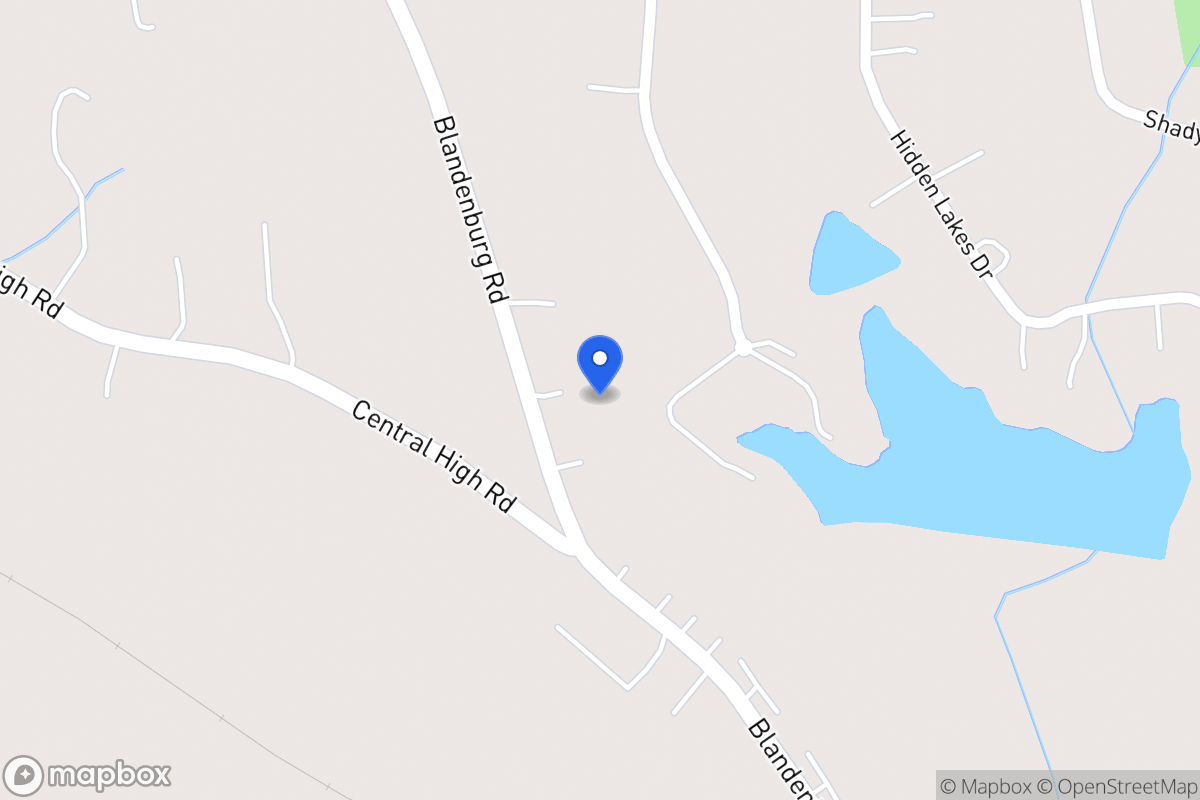 Map of 802 Blandenburg Rd