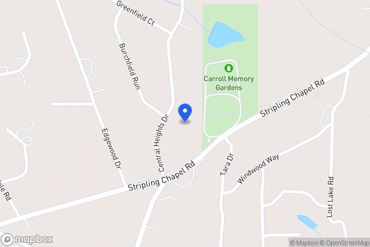 Map of 137 Central Heights Dr