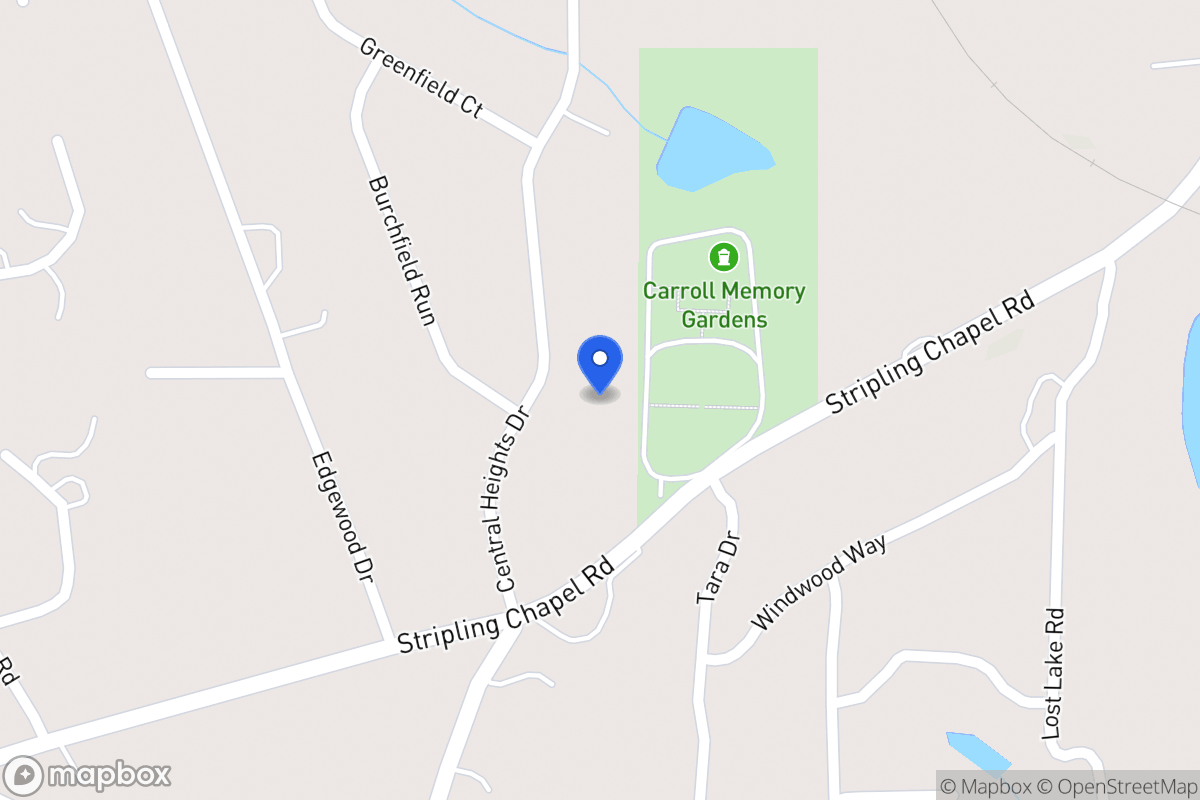 Map of 143 Central Heights Dr