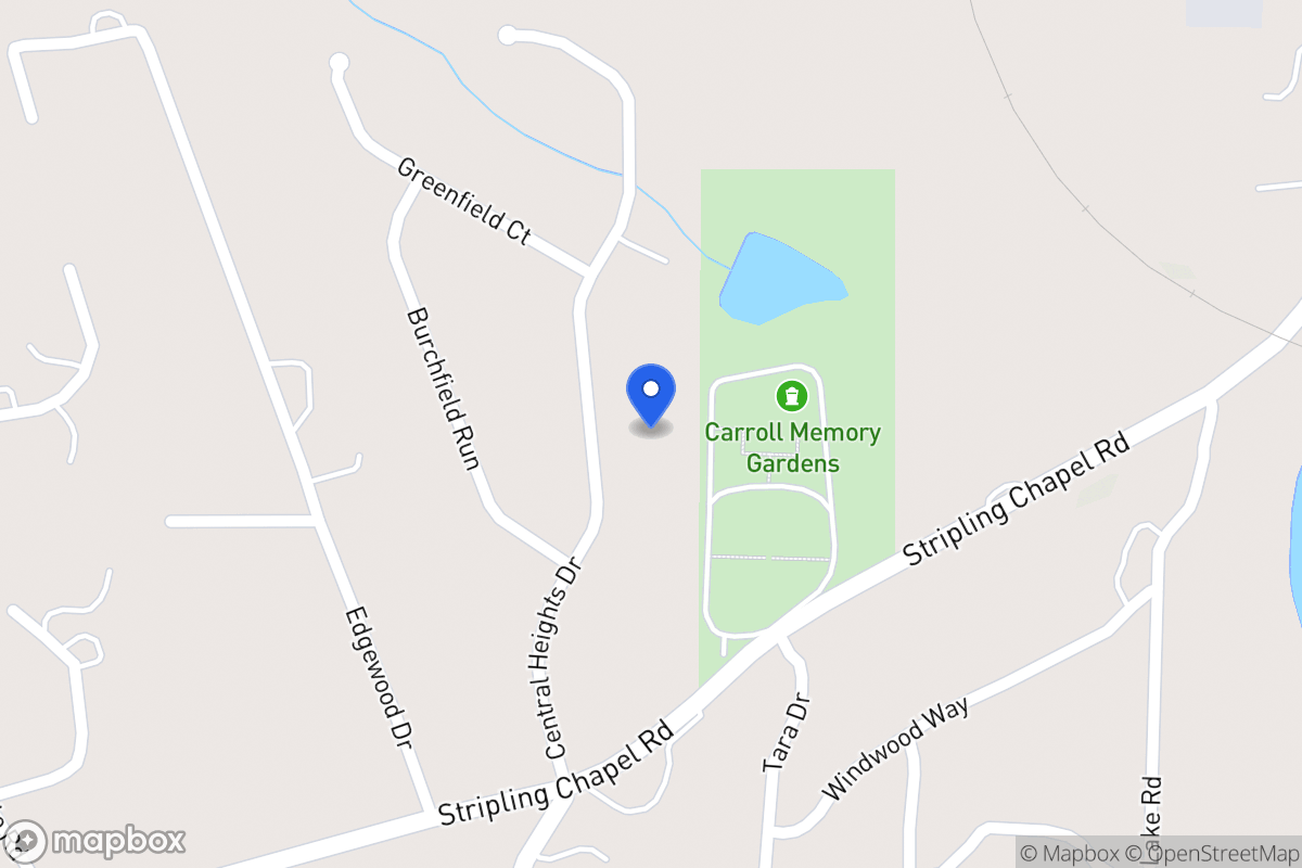 Map of 161 Central Heights Dr