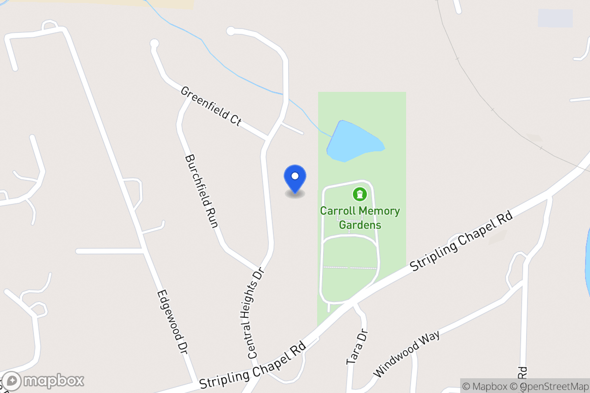 Map of 167 Central Heights Dr