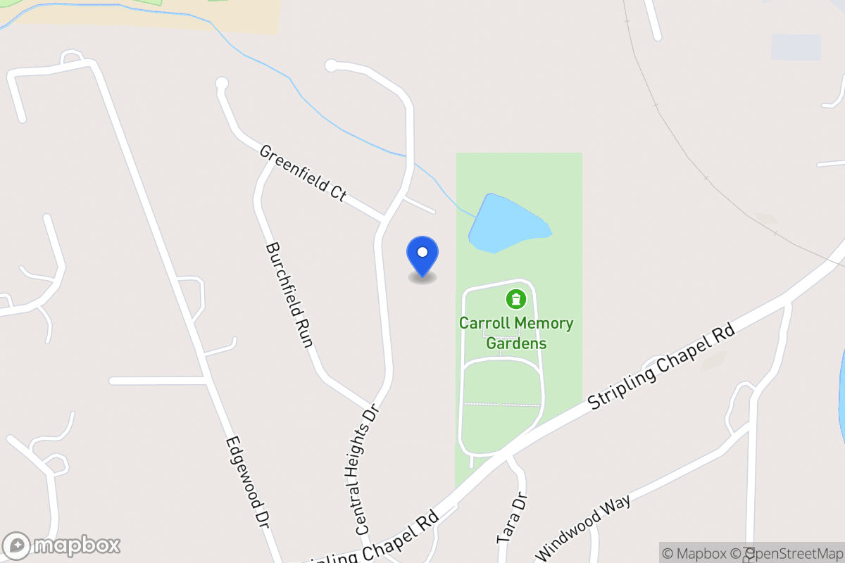 Map of 173 Central Heights Dr