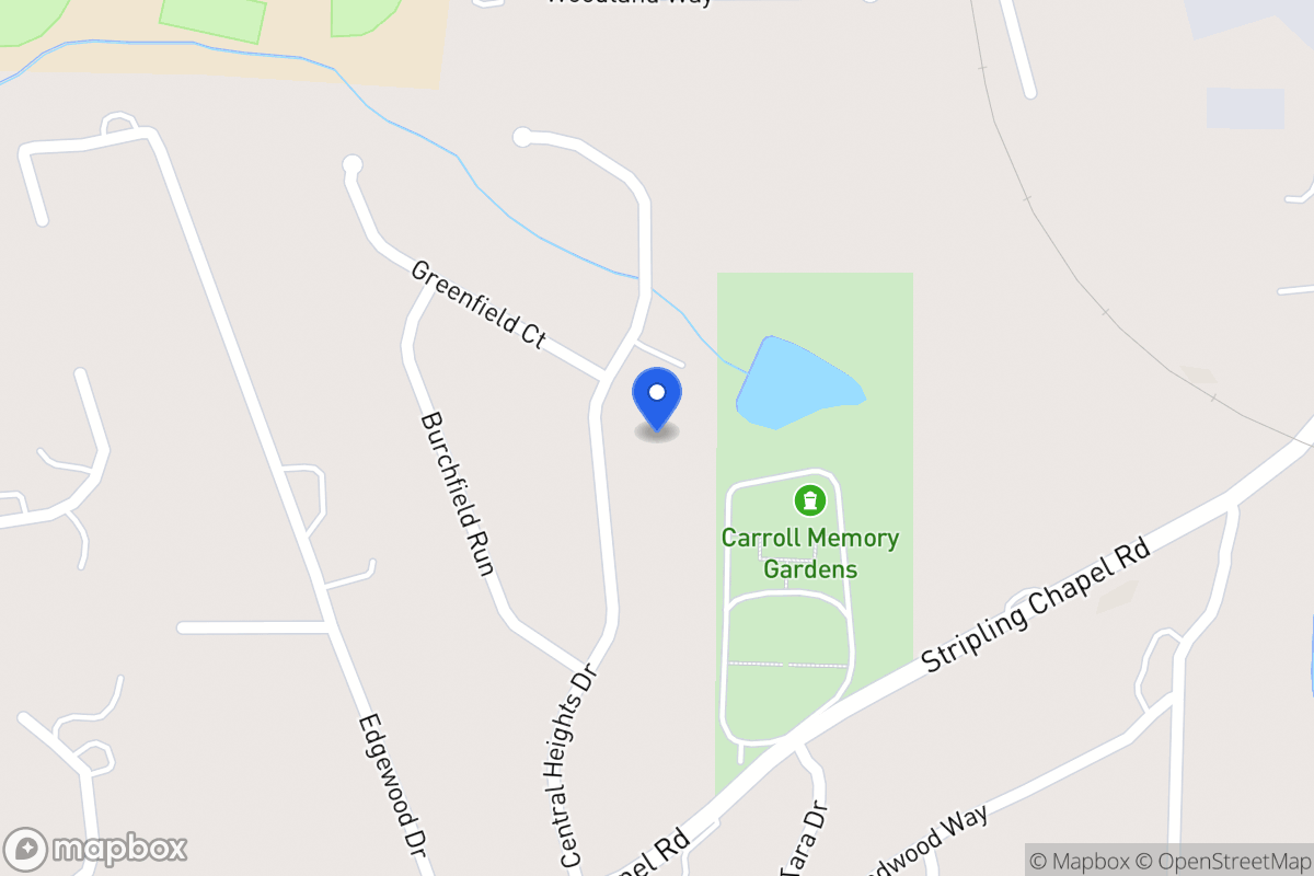 Map of 179 Central Heights Dr