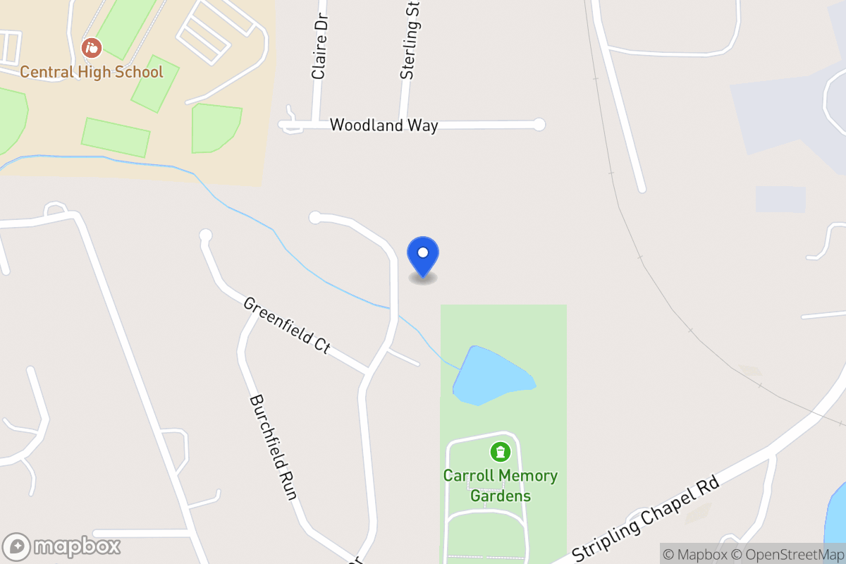Map of 209 Central Heights Dr