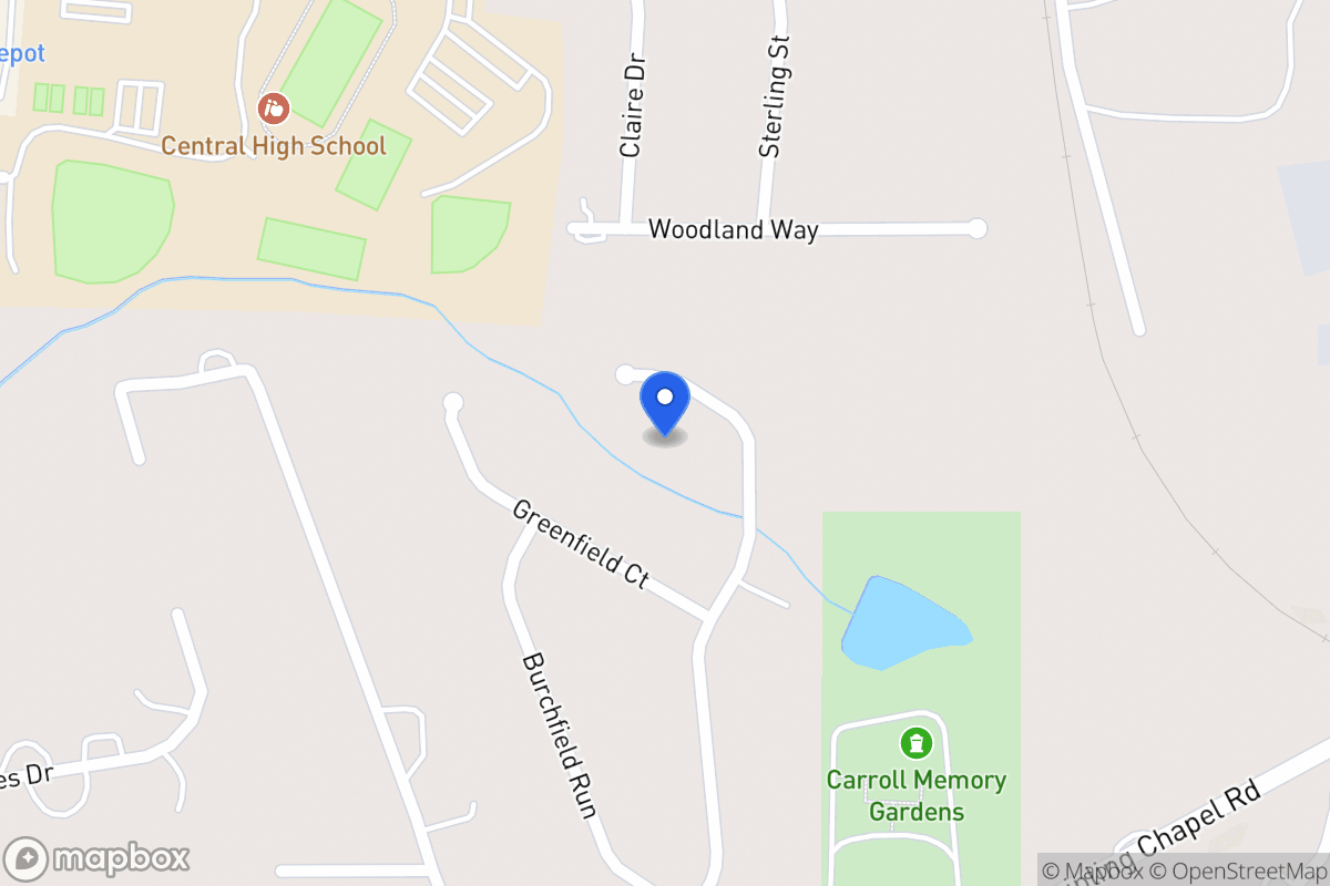 Map of 230 Central Heights Dr