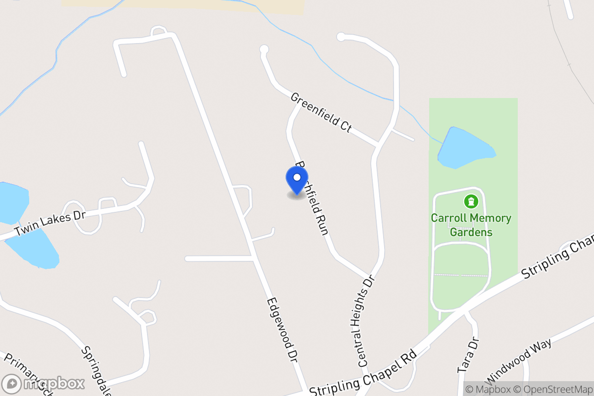 Map of 134 Burchfield Run