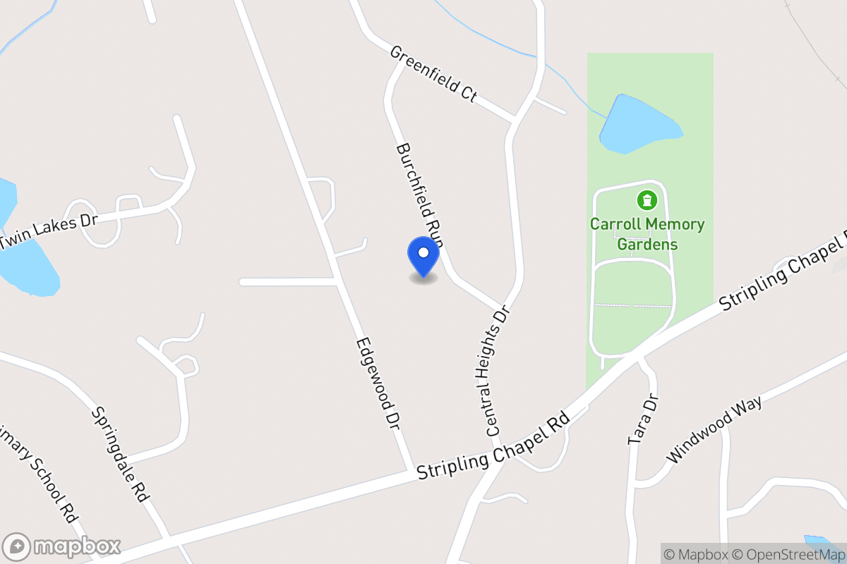 Map of 116 Burchfield Run