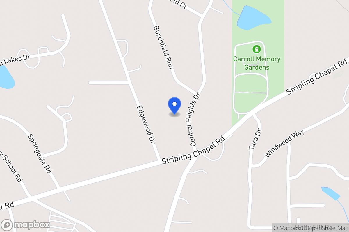 Map of 118 Central Heights Dr