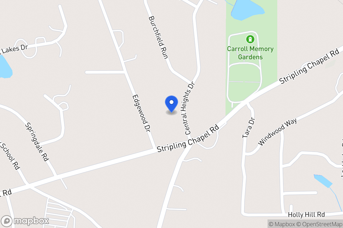 Map of 112 Central Heights Dr