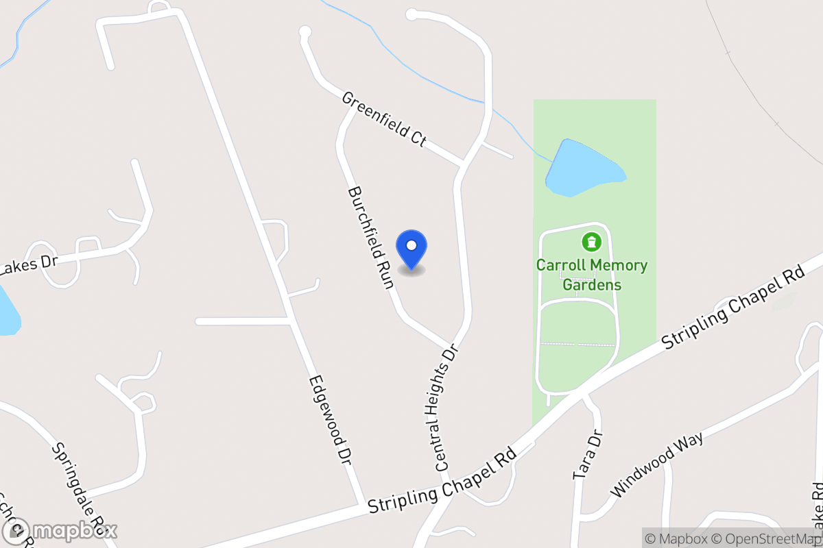 Map of 119 Burchfield Run