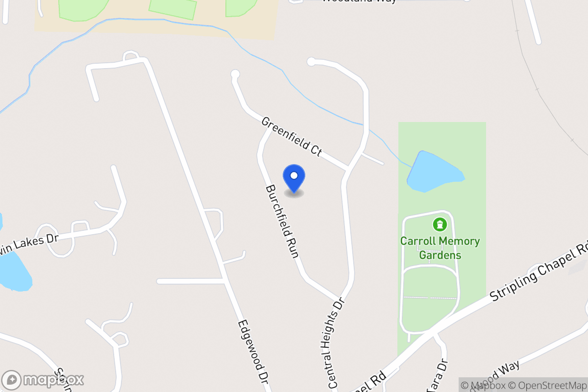 Map of 137 Burchfield Run