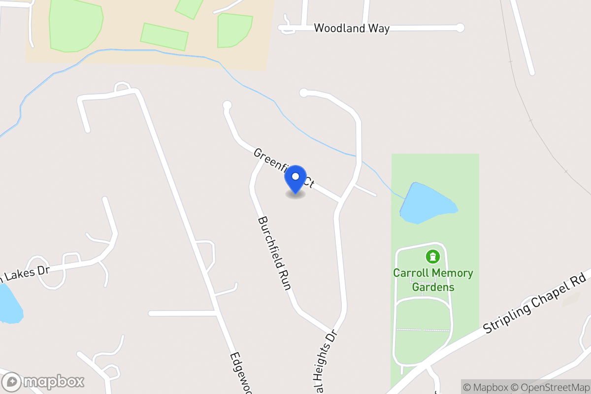 Map of 114 Greenfield Ct