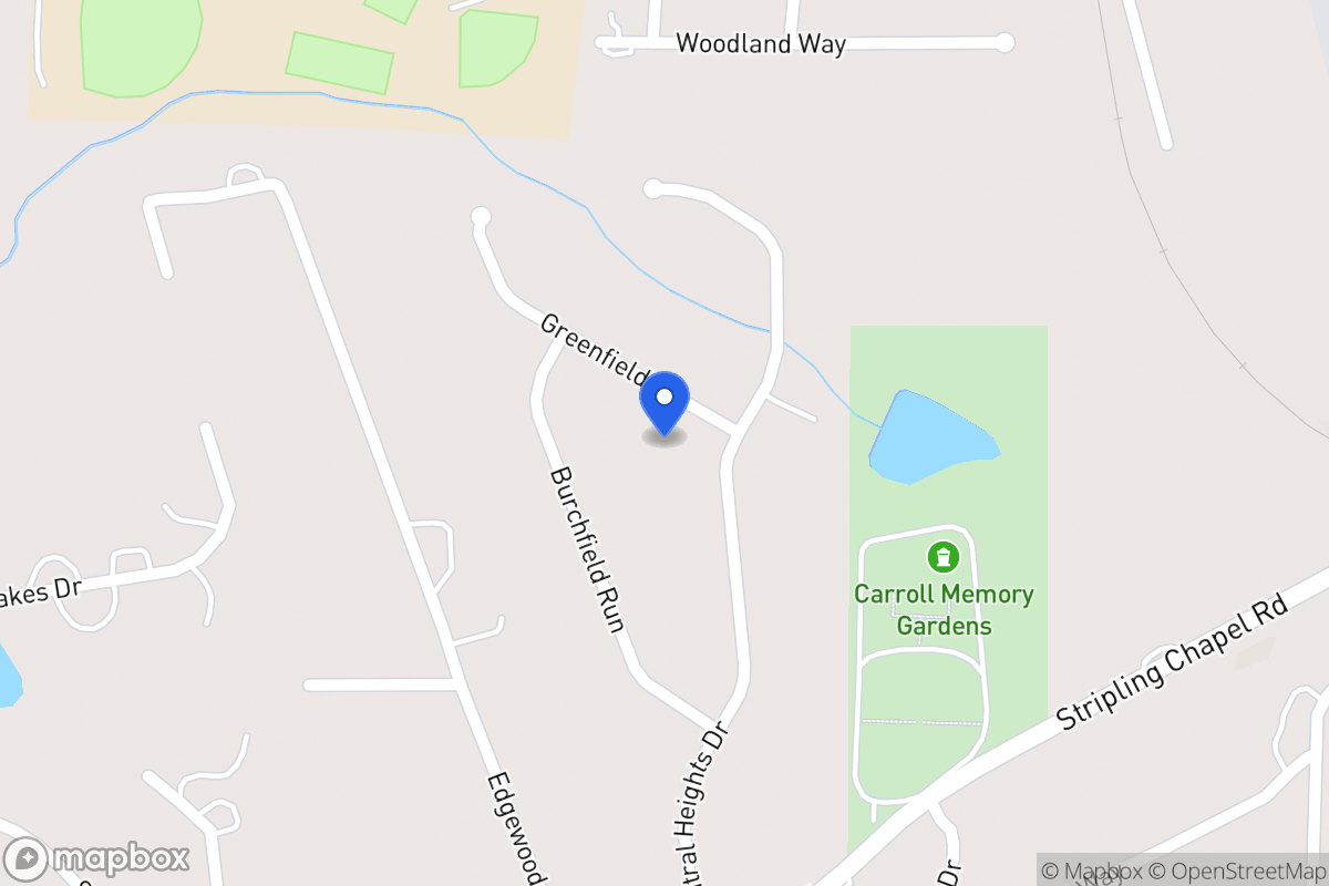Map of 108 Greenfield Ct