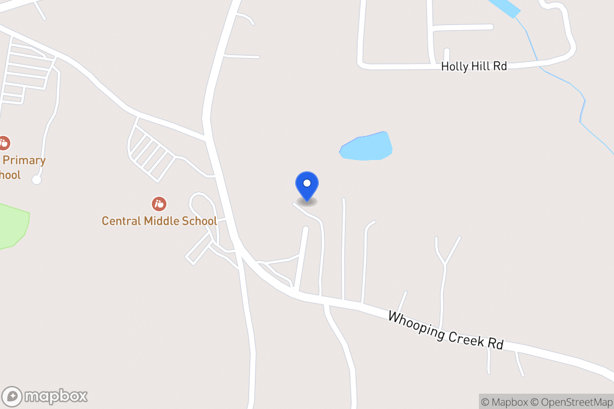 Map of 236 Whooping Creek Rd