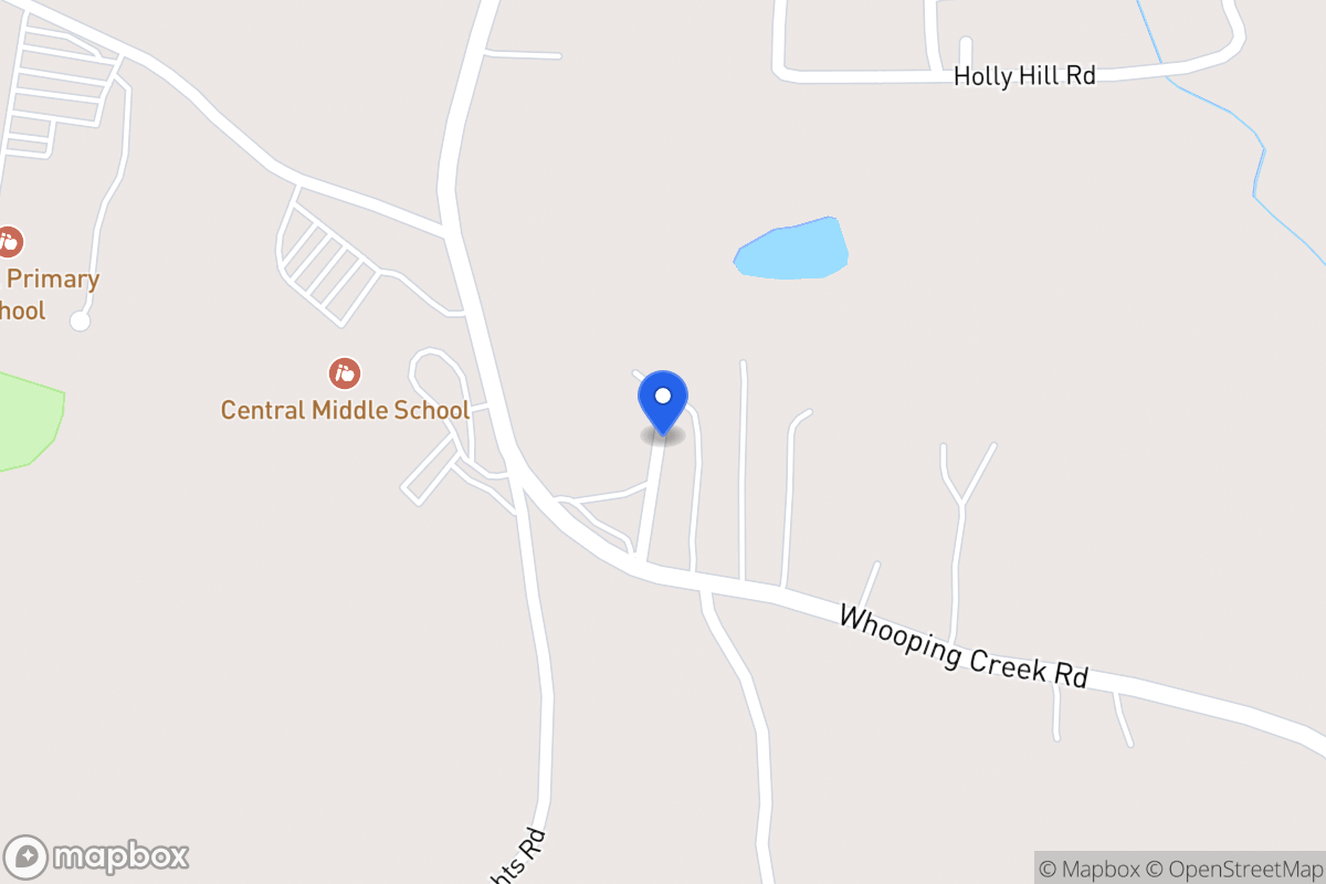 Map of 224 Whooping Creek Rd