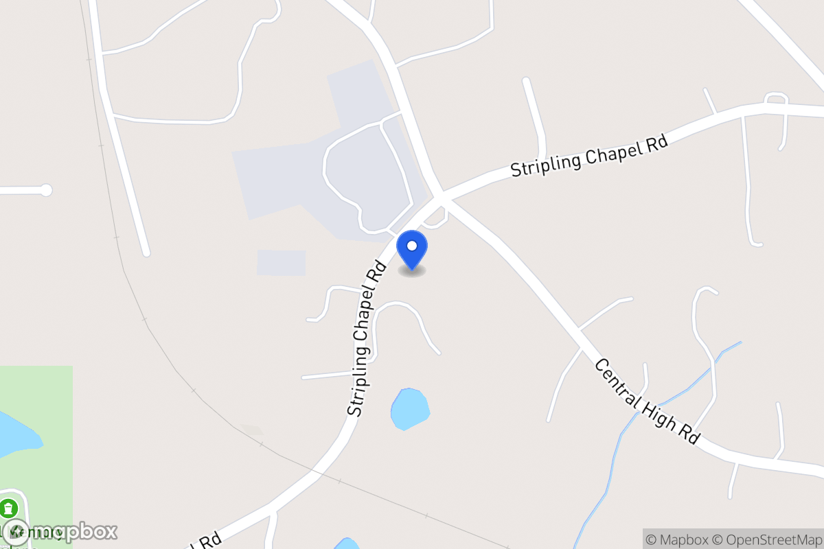 Map of 1215 Stripling Chapel Rd
