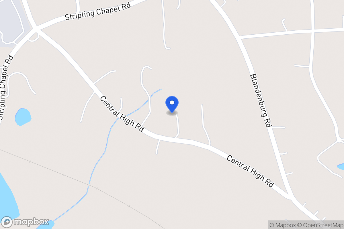 Map of 820 Central High Rd