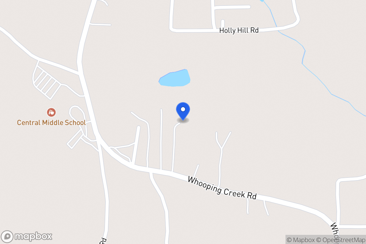 Map of 310 Whooping Creek Rd