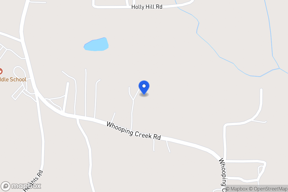 Map of 364 Whooping Creek Rd