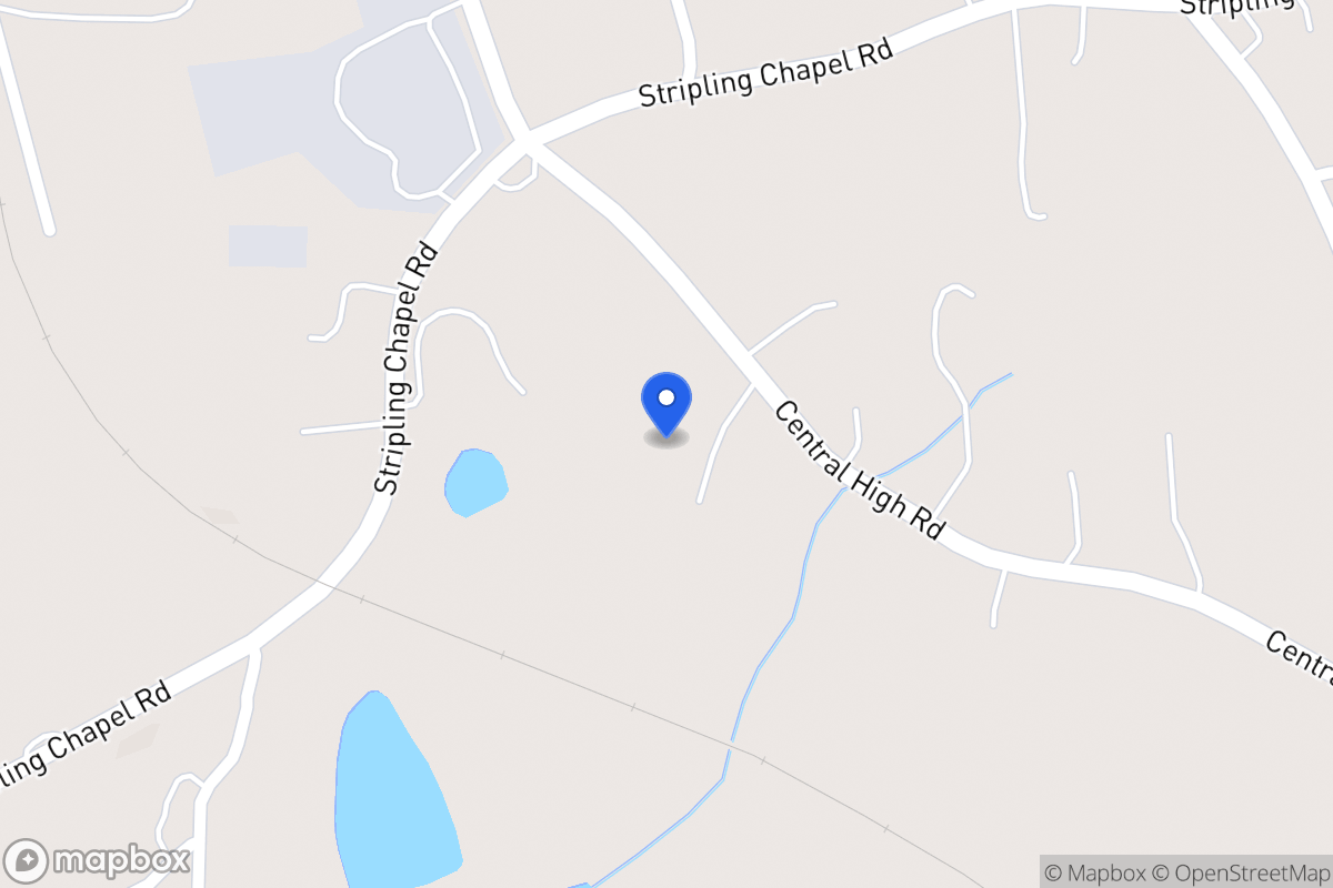 Map of 694 Central High Rd
