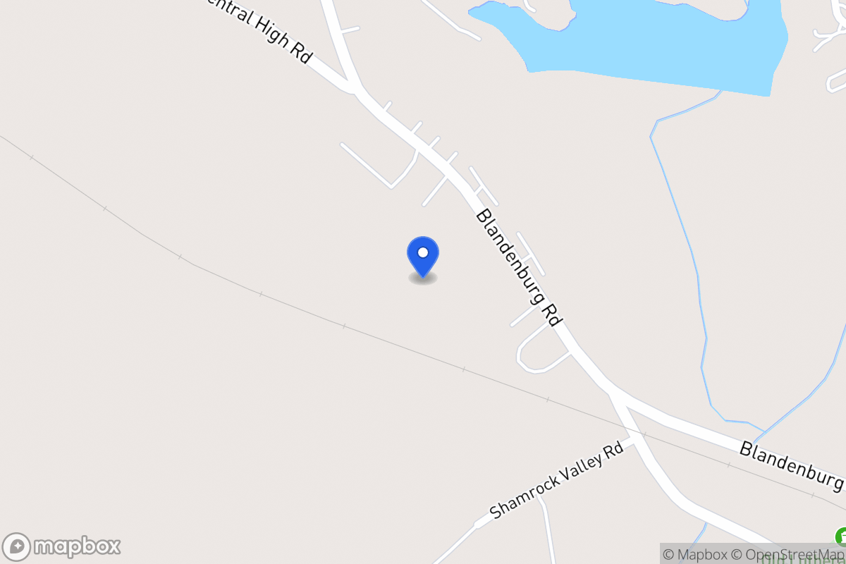 Map of 981 Blandenburg Rd