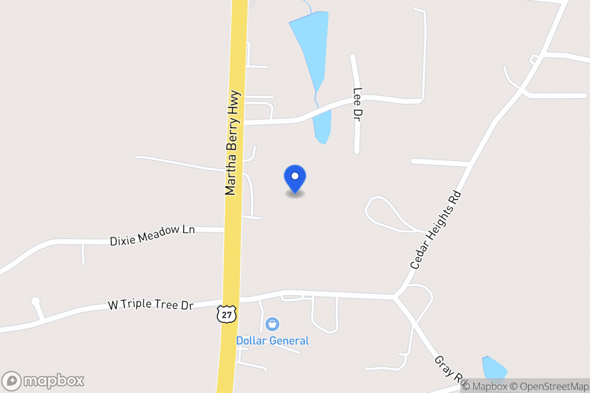 Map of 2272 S 27 Hwy