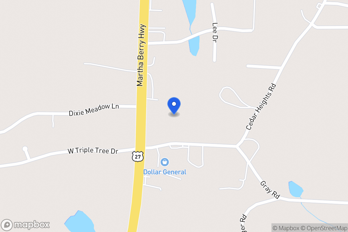 Map of 2294 S 27 Hwy