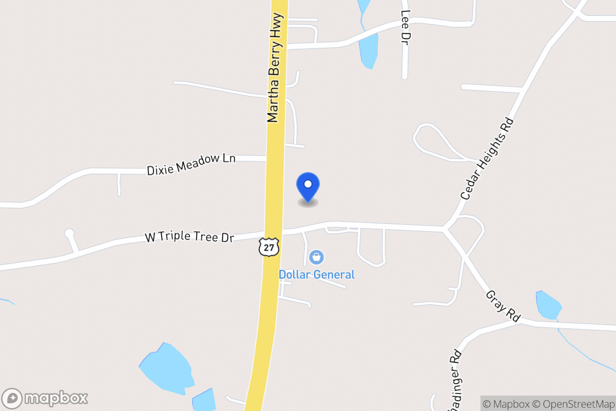 Map of 2320 S 27 Hwy