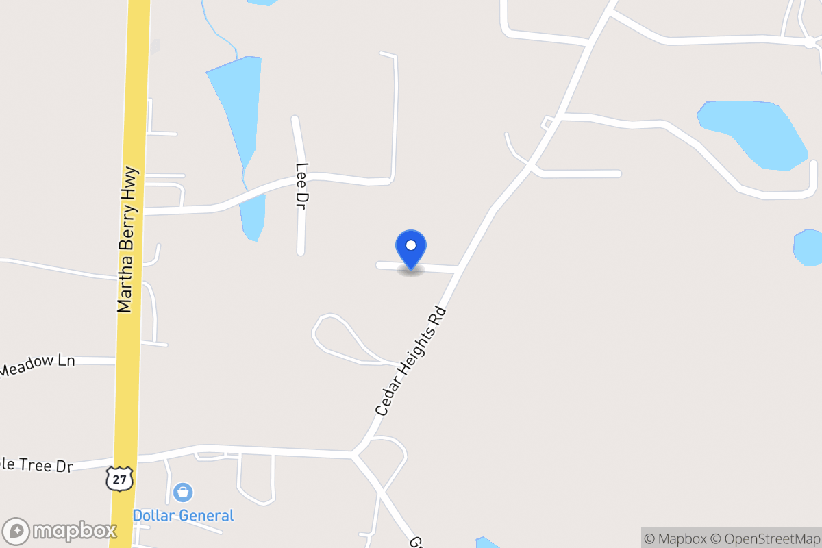 Map of 12 South Creek Rd