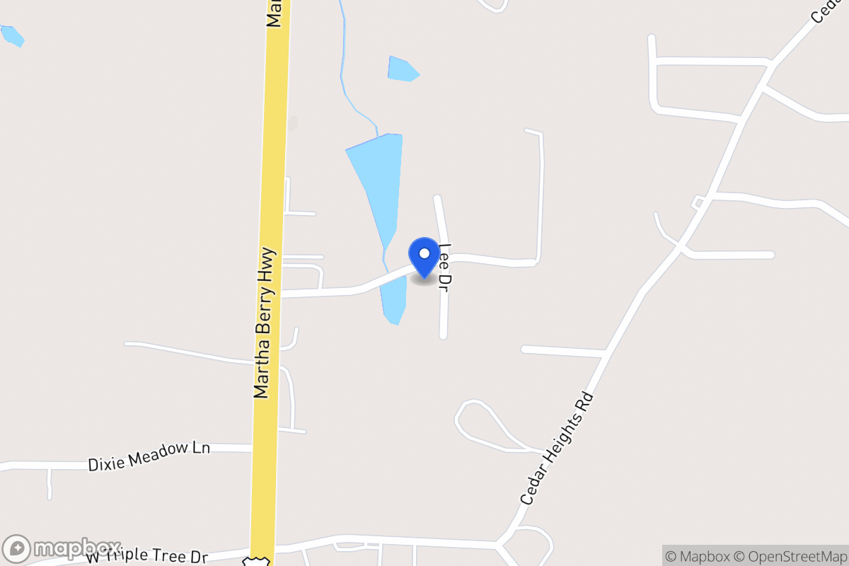 Map of 45 Lee Dr