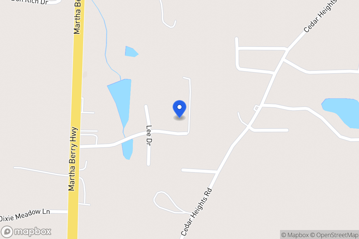 Map of 110 Walker Woods Dr
