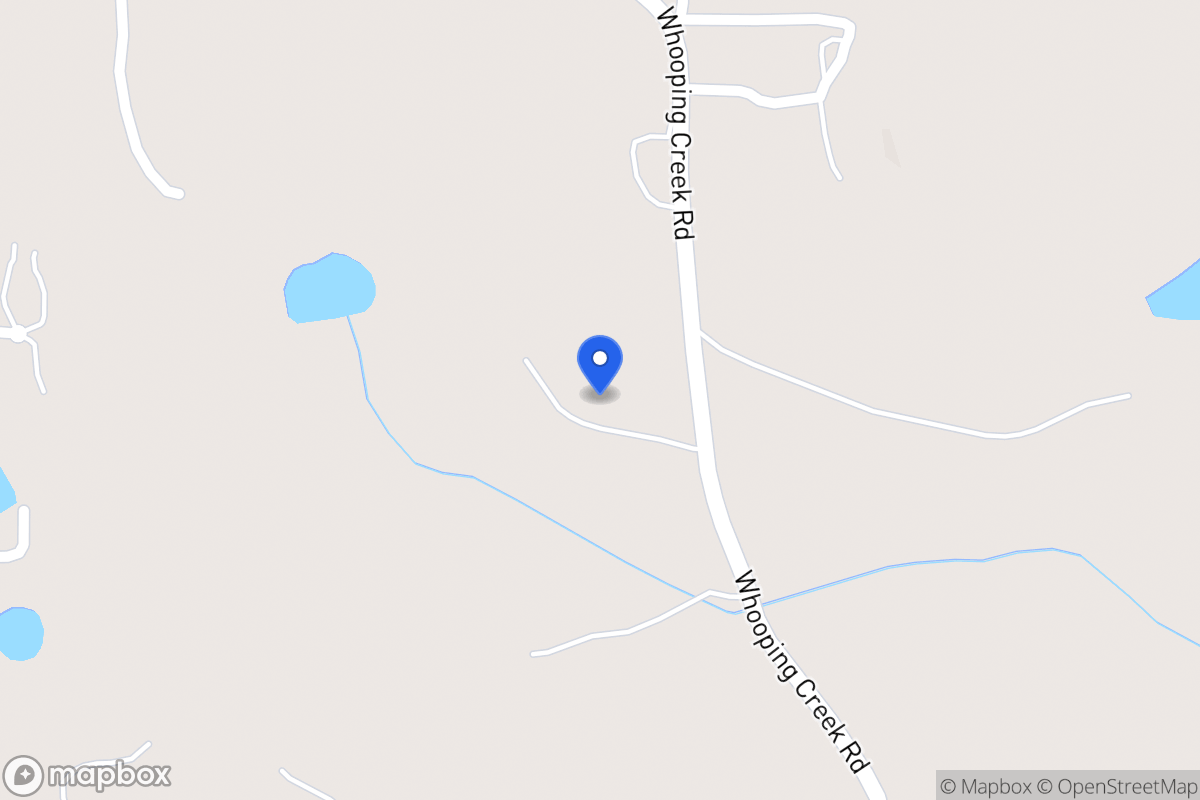 Map of 635 Whooping Creek Rd